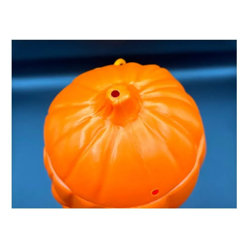 Vintage 1989 Mars Milky Way Pumpkin Halloween Blow Mold Jack O Lantern Bucket
